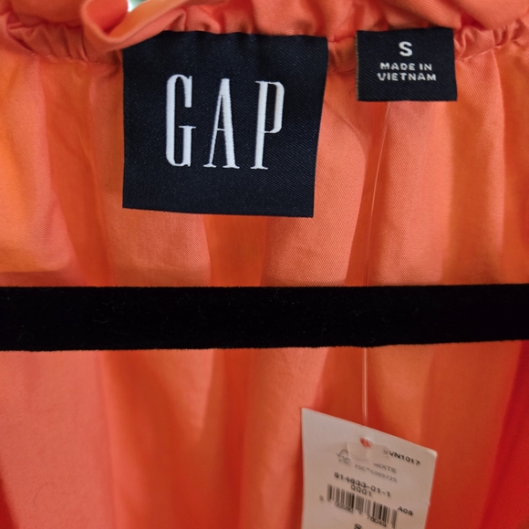 GAP Size S NWT vibrant Coral Summer Beach Dress or Cover-Up - Picture 2 of 11